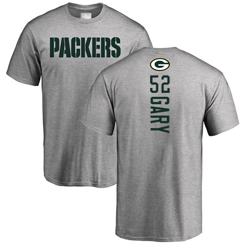 Men Green Bay Packers Ash #52 Gary Rashan Backer Nike NFL T Shirt->women nfl jersey->Women Jersey